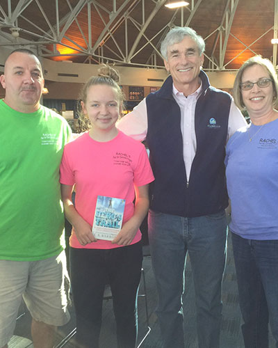 And at Joseph Beth Booksellers in Lexington, KY, I saw 2016 winner Rachel and her family.