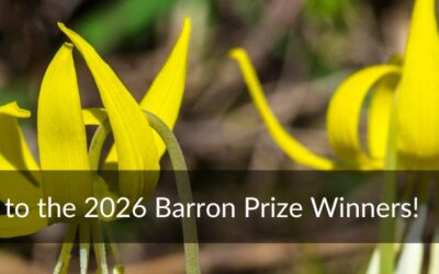 Congratulations to the 2026 Barron Prize Winners!
