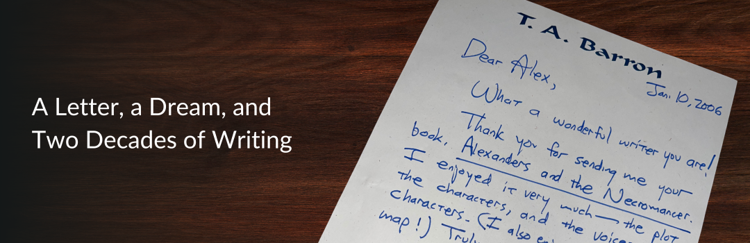 A Letter, a Dream, and Two Decades of Writing
