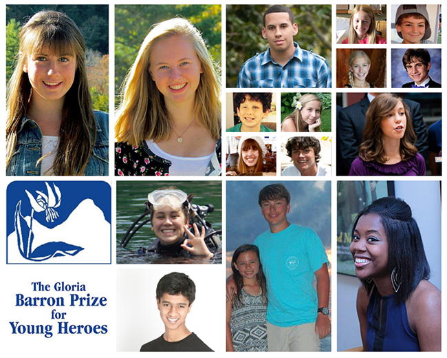 Inspiring Youth To Make A Difference:Announcing The 2014 Barron Prize Winners