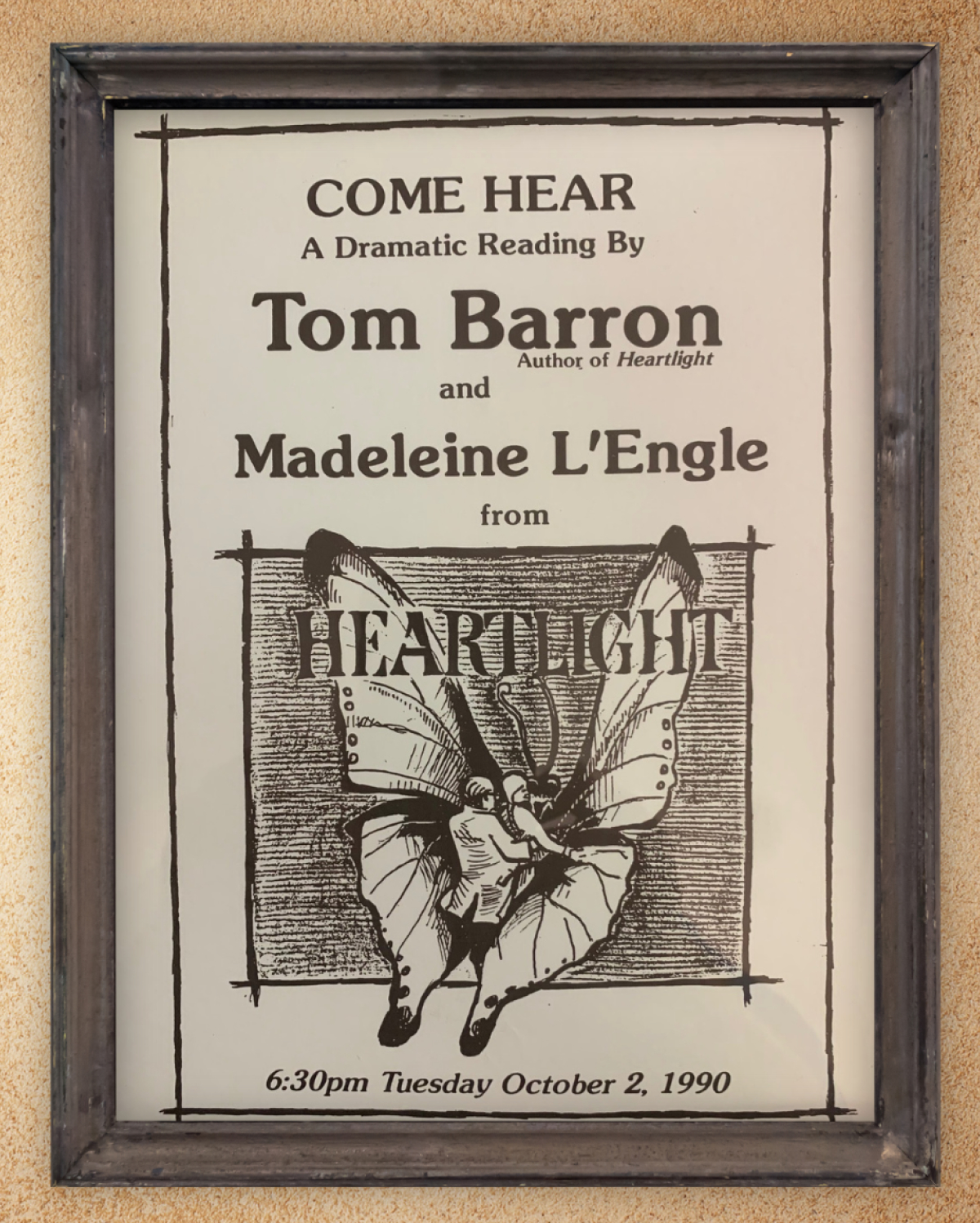 Heartlight Madeleine L’Engle flyer