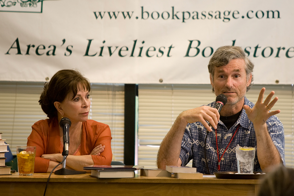 T. A. Barron with Isabel Allende